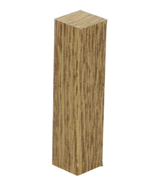 Afwerk blokje voor hoge plint roussillon eiken 4 stuks