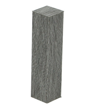 Afwerk blokje voor hoge plint eiken blauwgrijs 4 stuks