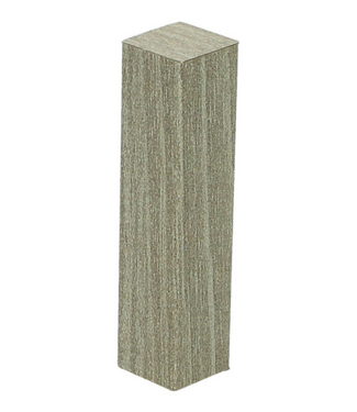 Afwerk blokje voor hoge plint rustiek pine 4 stuks