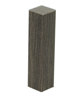 Afwerk blokje voor hoge plint eiken donkerbruin geolied 4 stuks