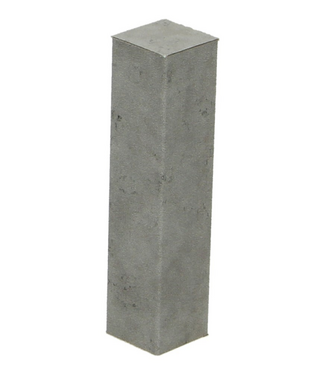 Afwerk blokje voor hoge plint tegel grijs 4 stuks