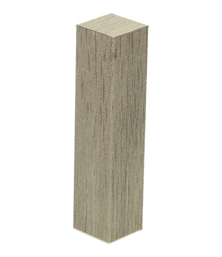Afwerk blokje voor hoge plint oud eiken licht 4 stuks
