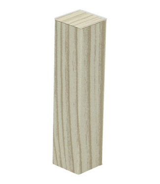 Afwerk blokje voor hoge plint den natuur 4 stuks
