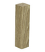 Afwerk blokje voor hoge plint licht eiken geolied 4 stuks