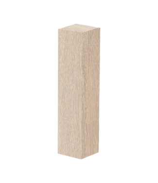 Afwerk blokje voor hoge plint mountain oak vergrijsd 4 stuks