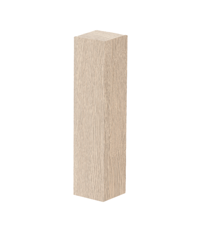 Plinten Hoeken Afwerken voor hoge plint mountain oak vergrijsd