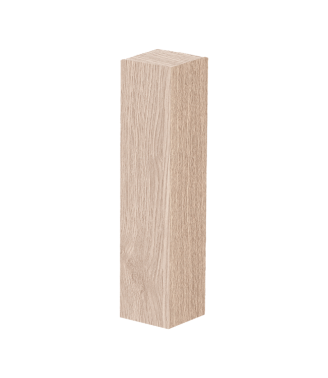 Plinten Hoeken Afwerken voor hoge plint eik licht beige