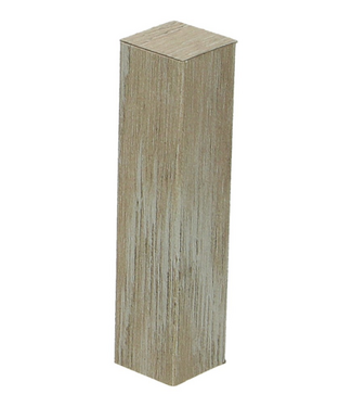 Afwerk blokje voor hoge plint Scarlet Oak beige 4 stuks