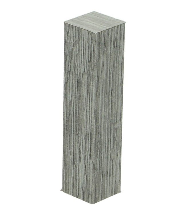 Plinten Hoeken Afwerken voor hoge plint Scarlet Oak light grey