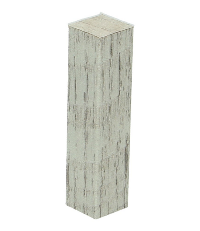 Plinten Hoeken Afwerken voor hoge plint Castle Oak light