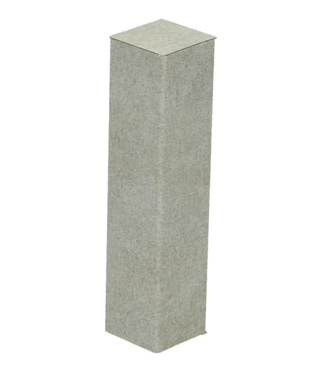 Plinten Hoeken Afwerken voor hoge plint Valley Stone light grey