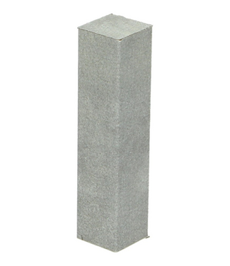 Afwerk blokje voor hoge plint Jazz grey 4 stuks