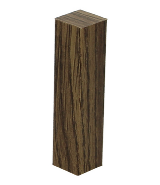Afwerk blokje voor hoge plint Verdon Oak brown 4 stuks