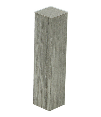 Afwerk blokje voor hoge plint Country Oak grey 4 stuks