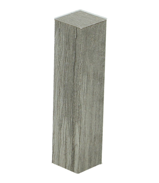 Plinten Hoeken Afwerken voor hoge plint Country Oak grey