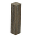 Afwerk blokje voor hoge plint Mountain Oak black 4 stuks