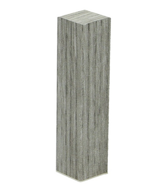Afwerk blokje voor hoge plint Mountain Oak Grey 4 stuks
