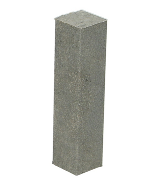 Afwerk blokje voor hoge plint Concrete grey 4 stuks