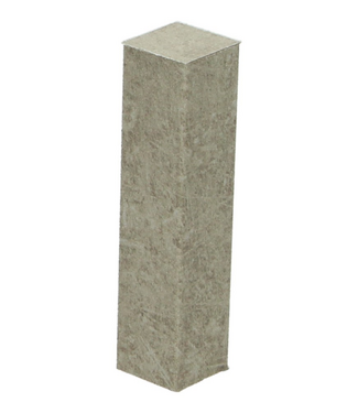 Afwerk blokje voor hoge plint Cantera grey 4 stuks