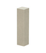 Afwerk blokje voor hoge plint beige beton donker 4 stuks