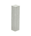 Afwerk blokje voor hoge plint eiken beige wit 4 stuks