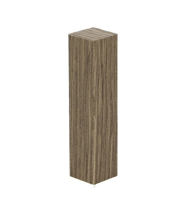 Plinten Hoeken Afwerken voor hoge plint marquant eiken bruin