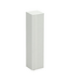Afwerk blokje voor hoge plint wit RAL 9010 4 stuks