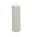 Afwerk blokje voor hoge plint wit RAL 9001 4 stuks