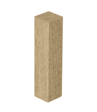 Afwerk blokje voor hoge plint classic oak 4 stuks