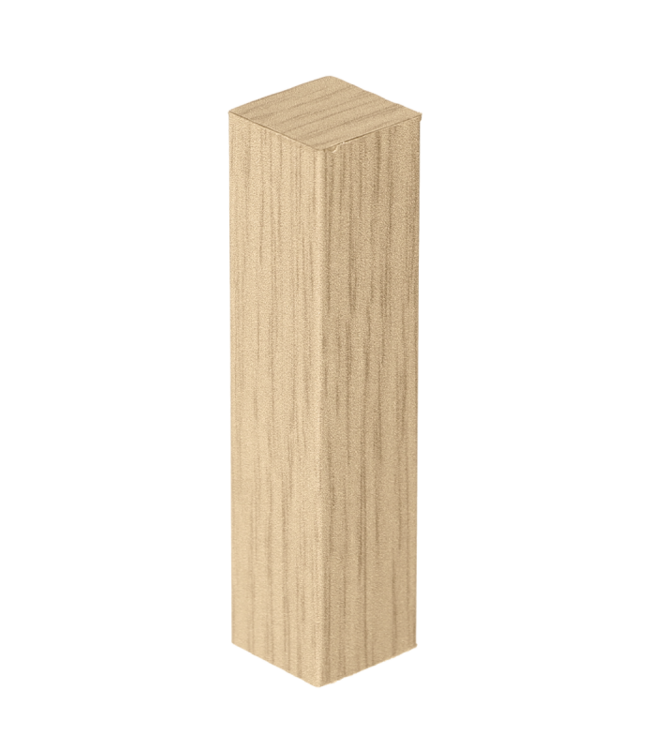 Plinten Hoeken Afwerken voor hoge plint mid wood