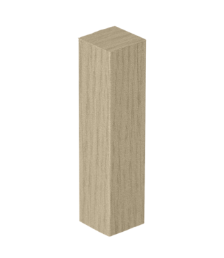 Afwerk blokje voor hoge plint sand oak 4 stuks