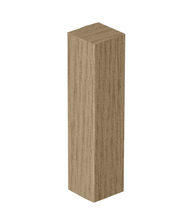 Plinten Hoeken Afwerken voor hoge plint warm medium oak