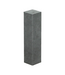 Afwerk blokje voor hoge plint beton grijs 4 stuks