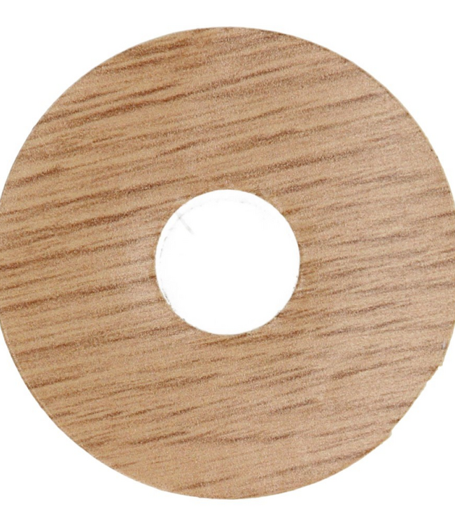 Zelfklevende rozetten eiken grijs gerookt voor laminaat en PVC vloeren