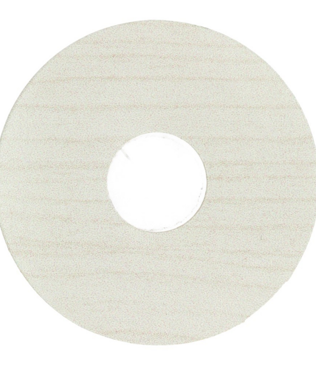 Zelfklevende rozetten elzen wit voor laminaat en PVC vloeren