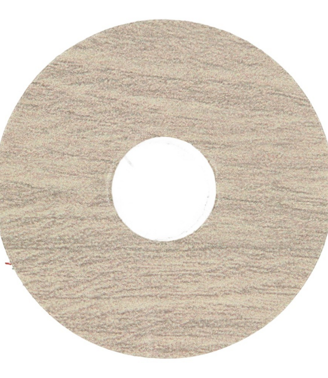 Zelfklevende rozetten teak grijs geborsteld voor laminaat en PVC vloeren