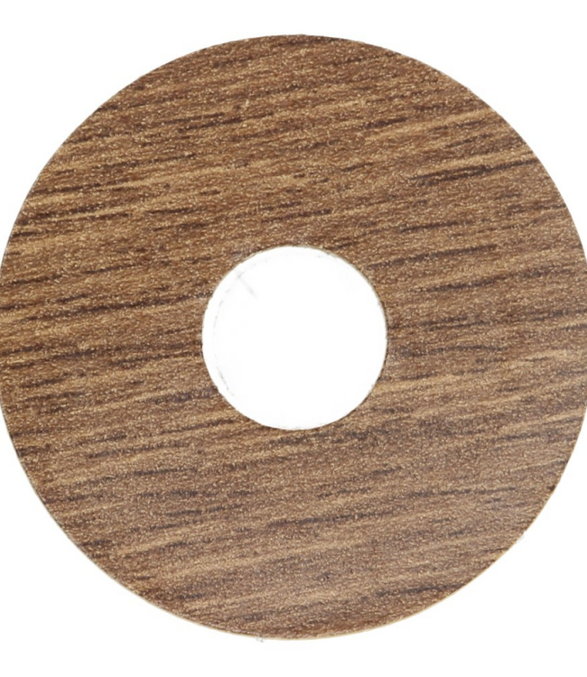 Zelfklevende rozetten afzelia gebleekt voor laminaat en PVC vloeren