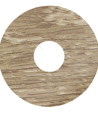 Rozetten eik geschraapt grijs zelfklevend