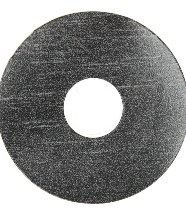 Zelfklevende rozetten trendy zwart voor laminaat en PVC vloeren