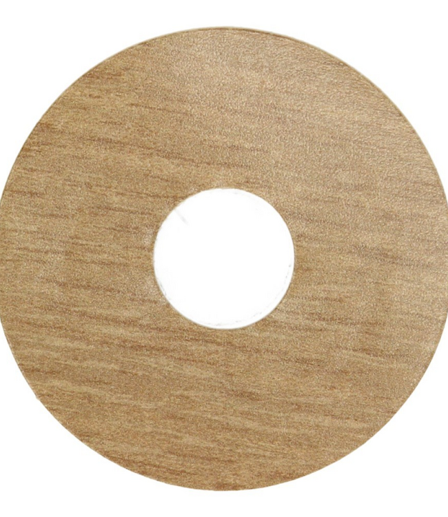 Zelfklevende rozetten fijngest. eiken nat. voor laminaat en PVC vloeren