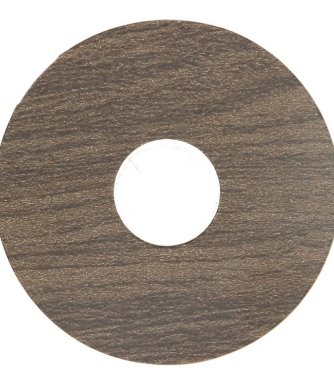 Zelfklevende rozetten eiken d.bruin geolied voor laminaat en PVC vloeren