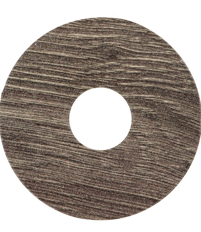 Zelfklevende rozetten eiken drijfhout bruin voor laminaat en PVC vloeren