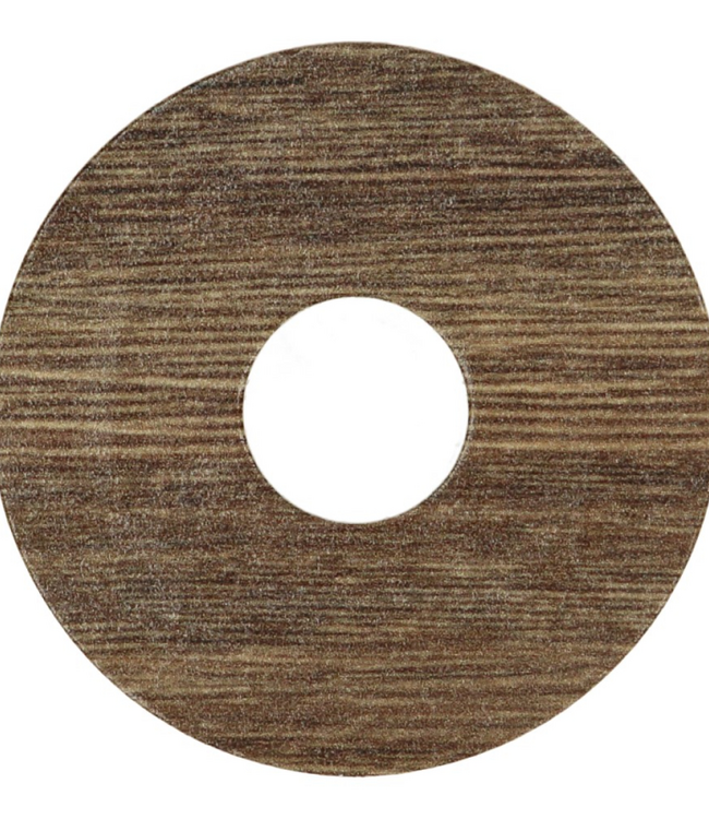 Zelfklevende rozetten eiken bruin geolied voor laminaat en PVC vloeren