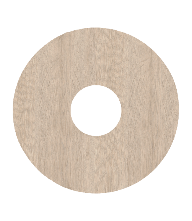 Zelfklevende rozetten mountain oak vergr. voor laminaat en PVC vloeren