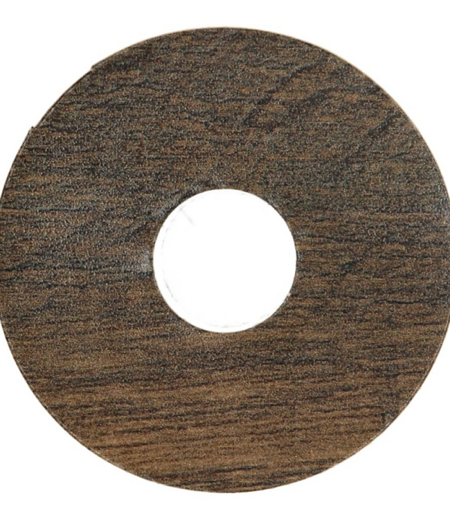 Zelfklevende rozetten Country Oak brown voor laminaat en PVC vloeren