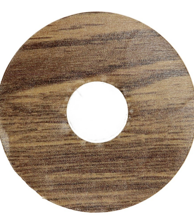 Zelfklevende rozetten Verdon Oak brown voor laminaat en PVC vloeren