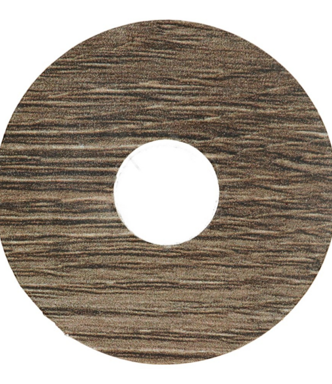 Zelfklevende rozetten Mountain Oak black voor laminaat en PVC vloeren
