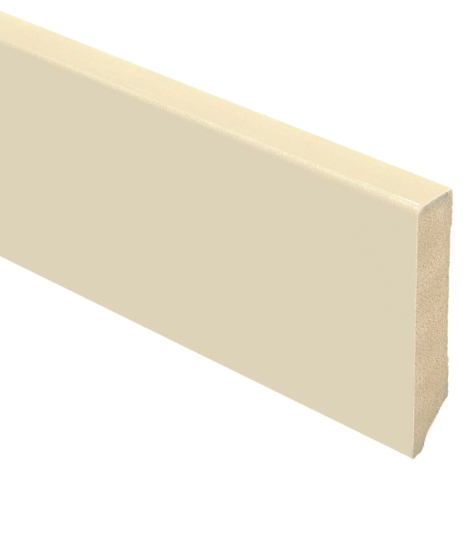 Rechte hoge moderne plint 70x12 voorgelakt tent