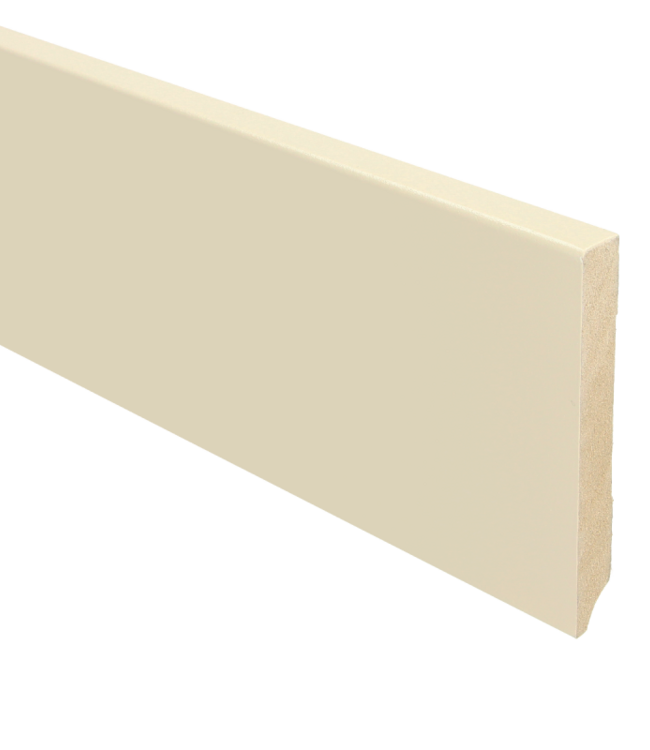 Rechte hoge moderne plint 70x12 voorgelakt tent