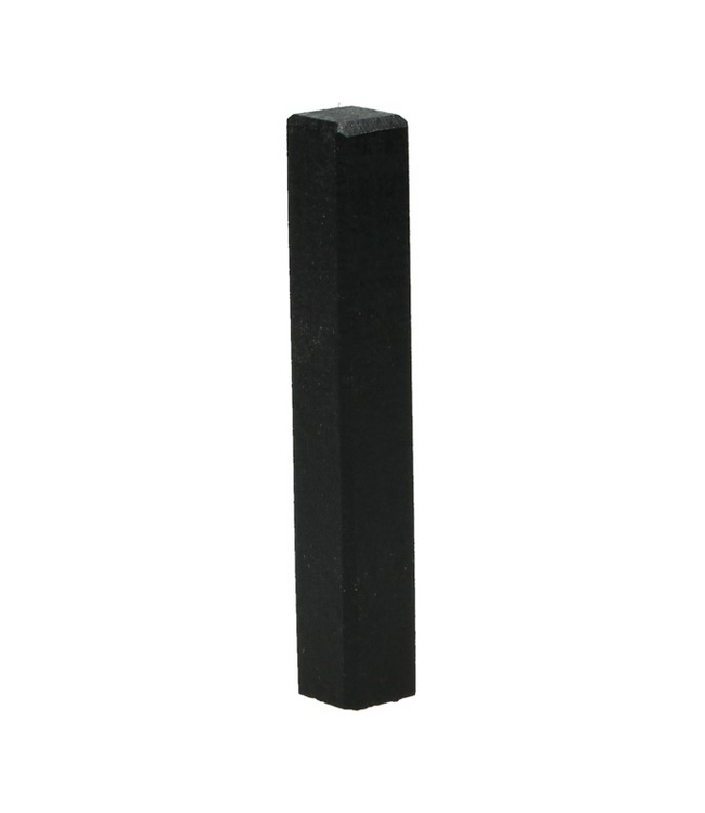 Hoek/eindstuk voor moderne plint 70x12 zwart RAL9005